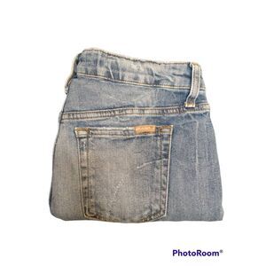 Joe's Jeans boyfriend slim crop distressed‎ jeans size 28 women's